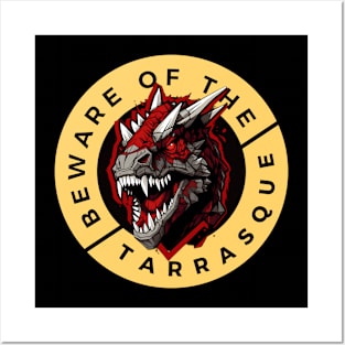 Beware of the Tarrasque - Funny RPG Posters and Art